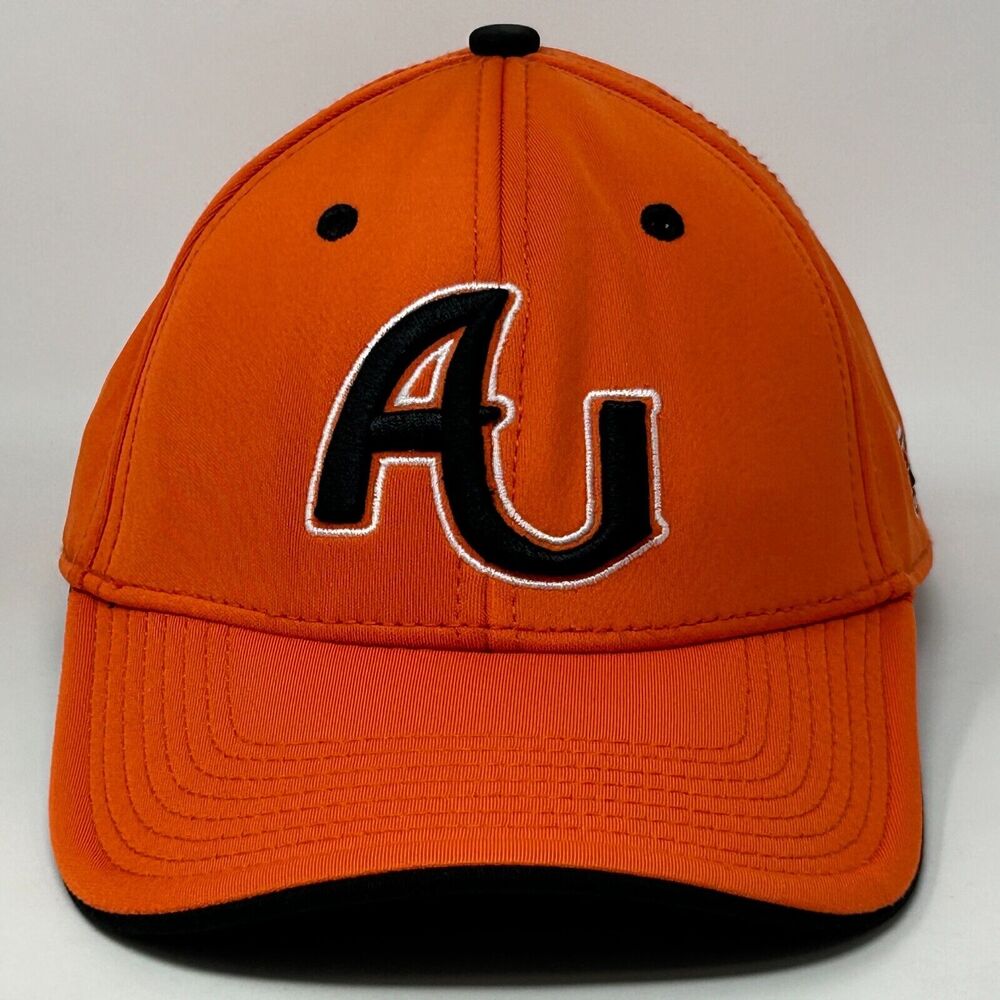 Anderson University Ravens Hat Baseball Cap Fitted 7 3/8 Orange The Game Pro